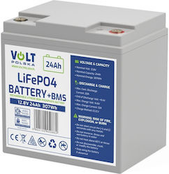 Lifepo4 Battery 12.8v 24ah 20a + Maintenance-free Bms