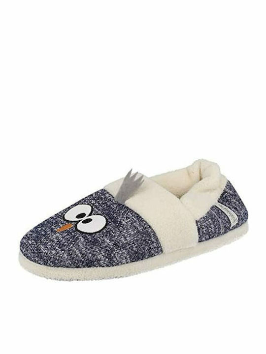 Aosta Women's Slippers with Animals Beige