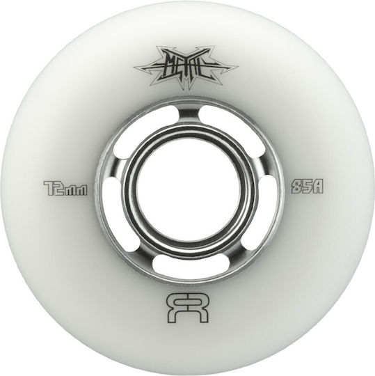 Fr Roți Metalice Naturale 76mm/85a Pachet 4