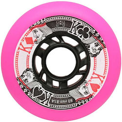 Fr Street Kings Wheels Pink Black 76mm/85a