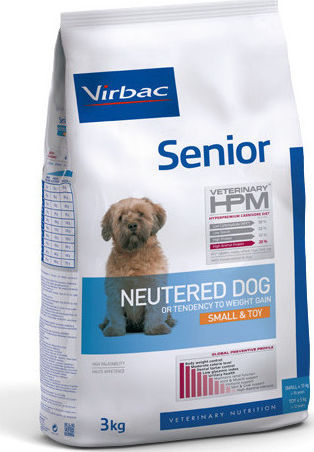 Virbac 7kg Dry Food for Senior Neutered Small Breed Dogs