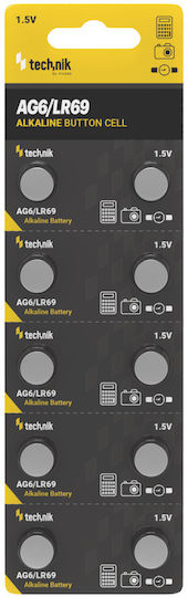 Technik Batterien Alkalisch für Uhren LR69 1.5V 10Stück