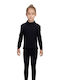 Kinderoberteile Rollkragenpullover Langärmelig Schwarz