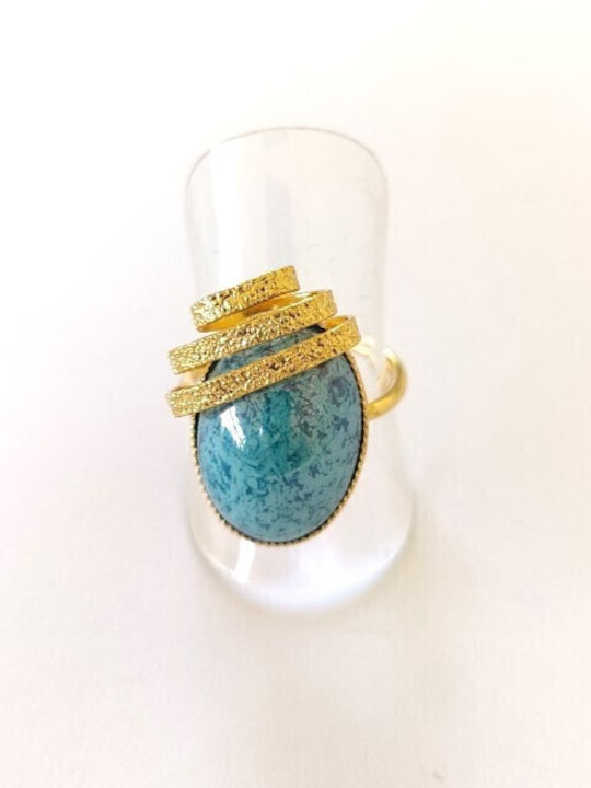 Loua Jewels Women's Gold Plated Ring