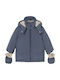 Kids Parka Long with Lining and Hood Blue