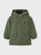 Kinder Parka mit Kapuze Khaki