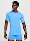 Pro Dri-Fit Αθλητική Μπλούζα Κοντομάνικη Blue