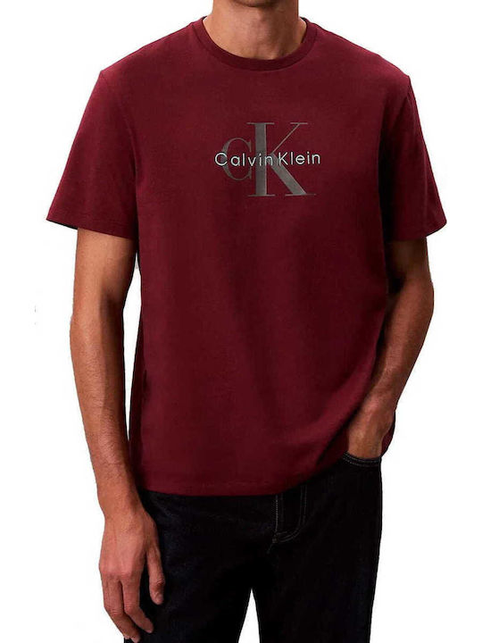 Calvin Klein T-shirt Μπορντό