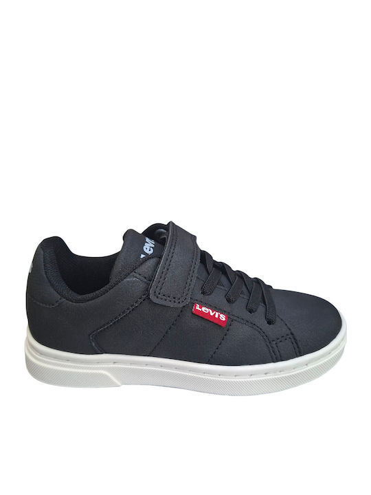 Piper Jr Kids Sneakers with Scratch Black