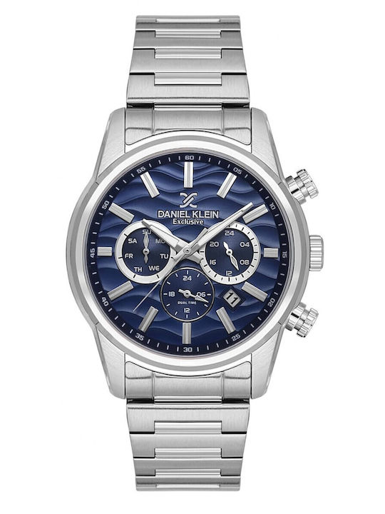 Daniel Klein Women's Watch with Silver Metal Bracelet