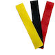 Set 3 Latex Material Elastic Bands Techfit Carrying Pouch