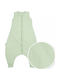 Meyco Χειμερινός Υπνόσακος με Πόδια Soft Green