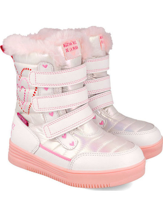 Agatha Ruiz De La Prada Kids Snow Boots White 251991-B050