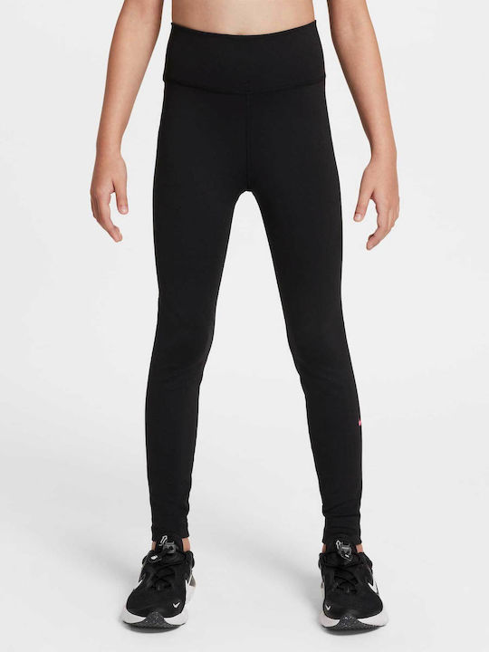 Nike Kinder Leggings Sport Lang Dri-Fit Black