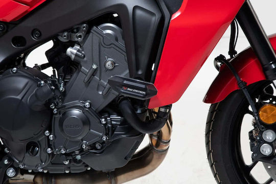 SW-Motech Motorcycle Frame Protectors Yamaha MT-09 Black
