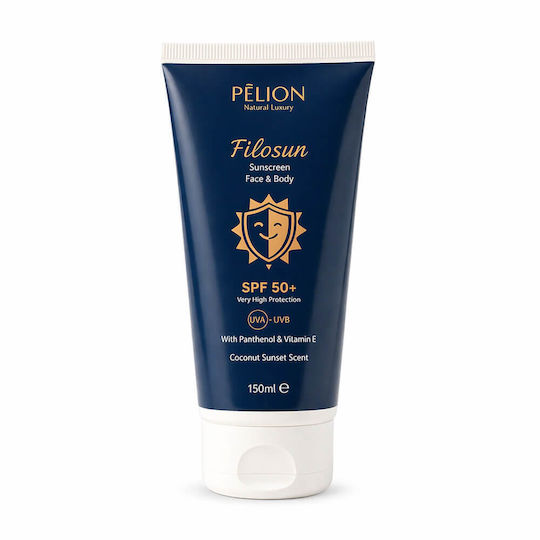 P For Pelion Filosun Αντηλιακό Προσώπου & Σώματος SPF50+