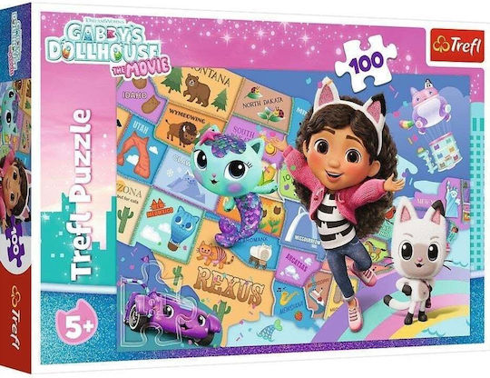 Παιδικό Puzzle Friendship In The Cat House 100pcs Trefl