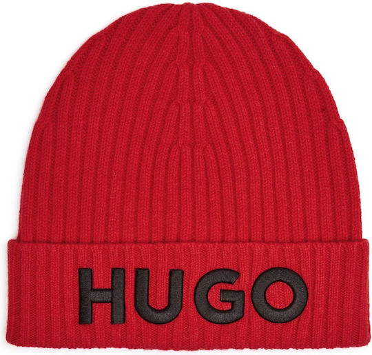 Beanie Feminin Căciulă Tricotat în culoarea Roșu