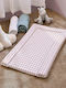 Bebeluca Matratze aus Kunststoff Pink Gingham 70x38cm
