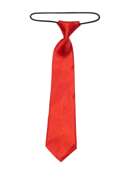 Children's Tie Buticcochet Red Synthetic Material 28 Cm Crv201