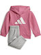 Kids Sweatpants Set Fuchsia 2pcs