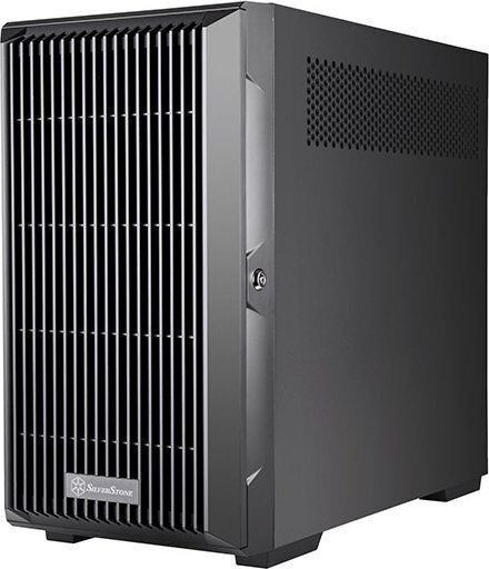 Silverstone SST-CS382 Mini tower Carcasă Calculator Negru