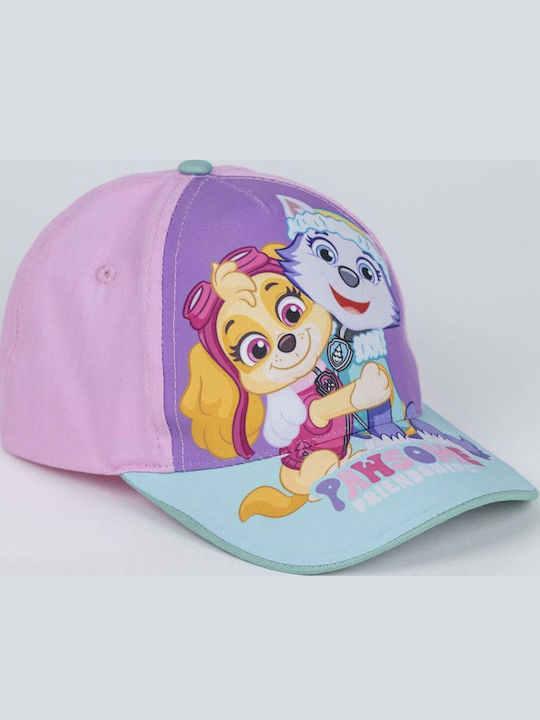 Paw Patrol Παιδικό Καπέλο Jockey Ροζ