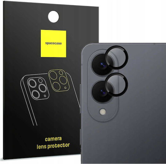 Spacecase Camera Protection Tempered Glass Black for the Samsung Galaxy S25 Edge