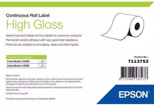 Epson Label Maker Tape 33m x 51mm 1pcs