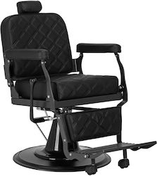 Barber Equipment Καρέκλα Κουρείου Μαύρη με Ρυθμιζόμενο Ύψος Barber Equipment Καρέκλα Κουρείου Μαύρη με Ρυθμιζόμενο Ύψος