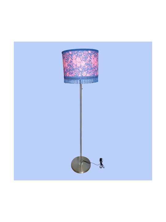 Oxygen Fouxia Negative Floor Lamp with Socket for Bulb E27 Blue