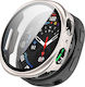 Techsuit Defense360 Pro Сребрист Калъф За Galaxy Watch 8 / 9 44 мм