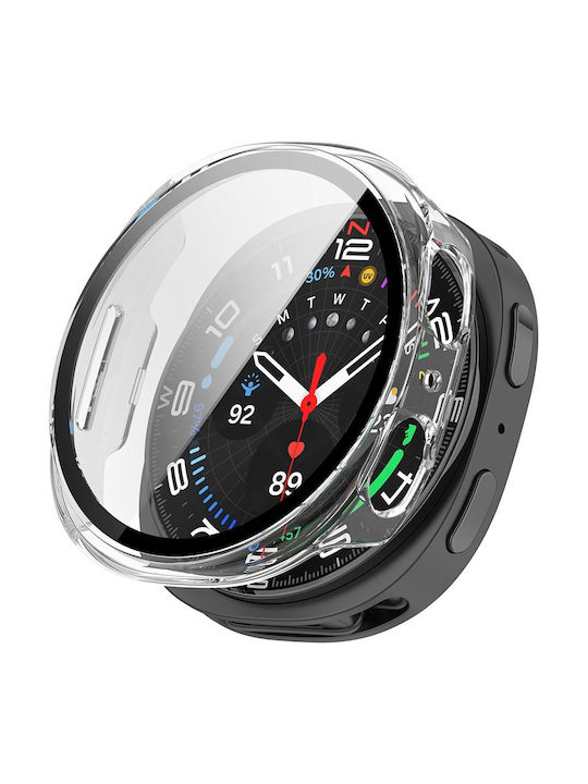 Techsuit Defense360 Pro in Transparent color for Galaxy Watch8 40mm