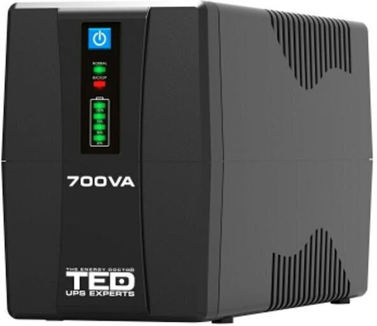 TED Electric TED003966 UPS Line-Interactive 700VA 400W