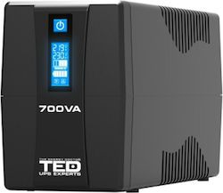TED Electric TED003959 UPS Line-Interactive 700VA 400W