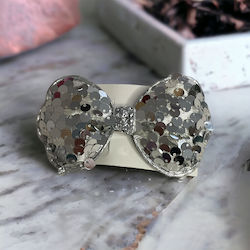 Grandes Suenos Κλίπ Μαλλιών Silver Bow