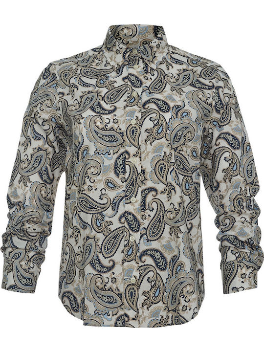 Women's Long Sleeve Shirt Ecru
