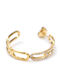 Gold Plated Stud Earring Aa-s225 Gold