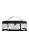 Transparent Black Toiletry Bag for Cosmetics