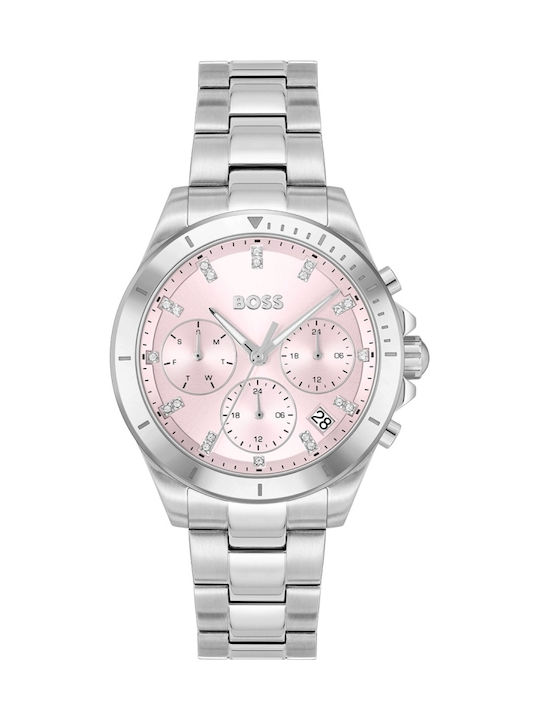 Boss Alley Women's Watch with Silver Metal Brac...
