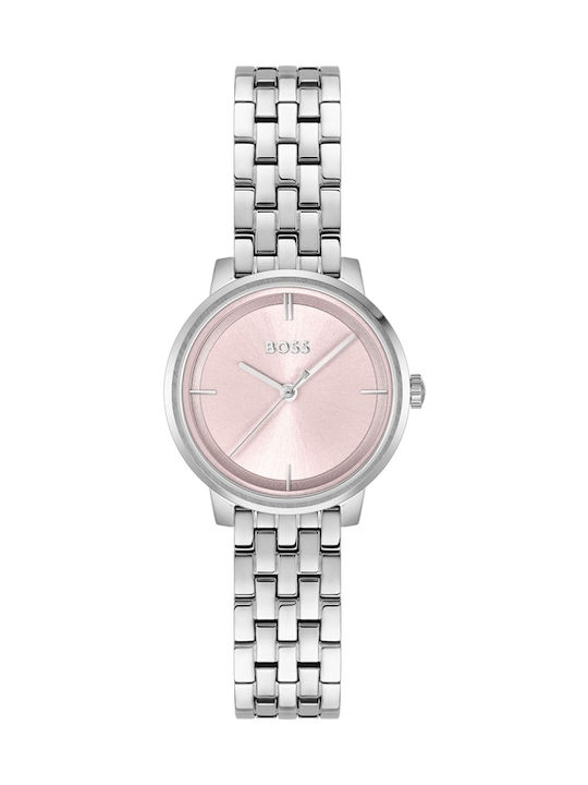 Boss Lucia Women's Watch with Silver Metal Bracelet