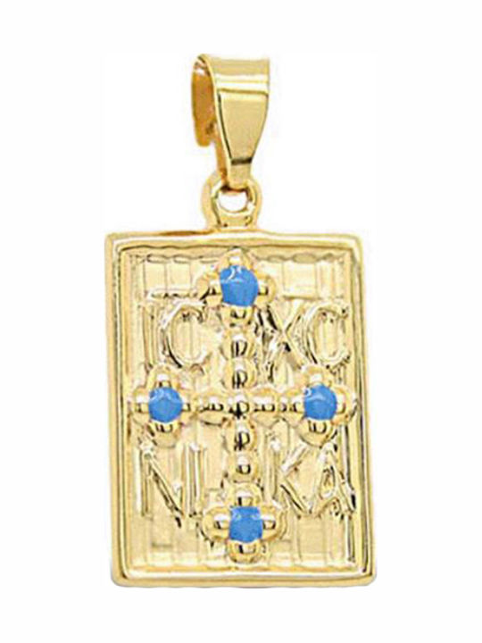Kaloustian Pandantiv Talisman pentru copii Constantinato din Aur 9K PD11185