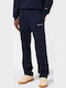 Sweatpants Without Cuffs Navy Blue