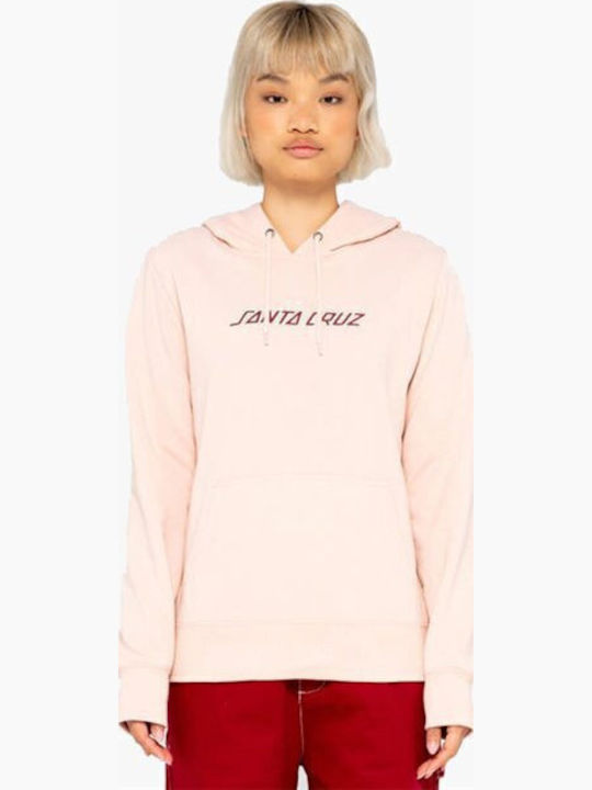 Γυναικείο Φούτερ με Κουκούλα Chalk Pink