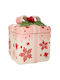Iliadis Shape Christmas Cookie Jar Ceramic White L22xW18xD18cm.