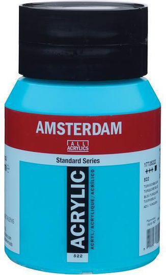 Talens Amsterdam Acrylfarben 522 Türkisblau 500ml