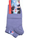 Design Socks Kids' Ankle Socks Gray