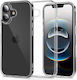 Tech-Protect Flexair Hybrid Back Cover Silicone / Plastic Transparent (iPhone 17)
