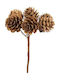 Beauty Home Crăciun Decorativ Con de brad Lungime 11cm.