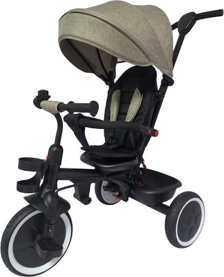 Bike Toys Kinderdreirad mit Elterngriff für 12 Monate Beige